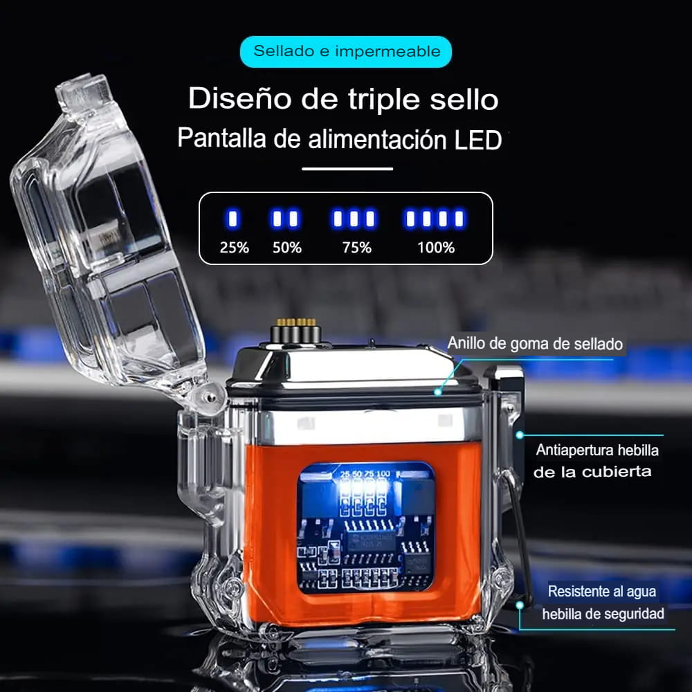 Encendedor Electrico: Resistente, moderno y eficiente
